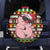 Hamsome Cute Pig Christmas Spare Tire Cover Xmas Holiday Patterns - Wonder Print Shop