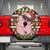 Hamsome Cute Pig Christmas Spare Tire Cover Xmas Holiday Patterns - Wonder Print Shop