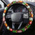 Hamsome Cute Pig Christmas Steering Wheel Cover Xmas Holiday Patterns - Wonder Print Shop