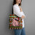 Hamsome Cute Pig Christmas Tote Bag Xmas Holiday Patterns - Wonder Print Shop