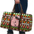 Hamsome Cute Pig Christmas Travel Bag Xmas Holiday Patterns - Wonder Print Shop