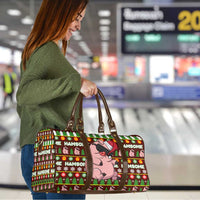 Hamsome Cute Pig Christmas Travel Bag Xmas Holiday Patterns - Wonder Print Shop