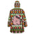 Hamsome Cute Pig Christmas Wearable Blanket Hoodie Xmas Holiday Patterns - Wonder Print Shop