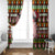 Hamsome Cute Pig Christmas Window Curtain Xmas Holiday Patterns - Wonder Print Shop