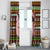 Hamsome Cute Pig Christmas Window Curtain Xmas Holiday Patterns - Wonder Print Shop