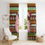 Hamsome Cute Pig Christmas Window Curtain Xmas Holiday Patterns - Wonder Print Shop