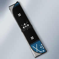 Happy Hockeyday Christmas Auto Sun Shade Xmas Holiday Patterns - Wonder Print Shop