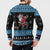 Happy Hockeyday Christmas Button Sweatshirt Xmas Holiday Patterns - Wonder Print Shop