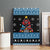 Happy Hockeyday Christmas Canvas Wall Art Xmas Holiday Patterns - Wonder Print Shop