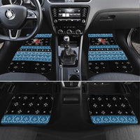 Happy Hockeyday Christmas Car Mats Xmas Holiday Patterns - Wonder Print Shop