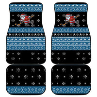 Happy Hockeyday Christmas Car Mats Xmas Holiday Patterns - Wonder Print Shop