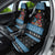 Happy Hockeyday Christmas Car Seat Cover Xmas Holiday Patterns - Wonder Print Shop