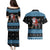 Happy Hockeyday Christmas Couples Matching Puletasi and Hawaiian Shirt Xmas Holiday Patterns - Wonder Print Shop