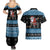Happy Hockeyday Christmas Couples Matching Summer Maxi Dress and Hawaiian Shirt Xmas Holiday Patterns - Wonder Print Shop