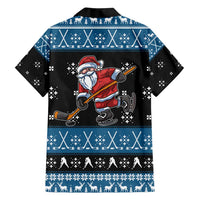 Happy Hockeyday Christmas Family Matching Long Sleeve Bodycon Dress and Hawaiian Shirt Xmas Holiday Patterns - Wonder Print Shop