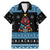 Happy Hockeyday Christmas Family Matching Mermaid Dress and Hawaiian Shirt Xmas Holiday Patterns - Wonder Print Shop