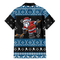 Happy Hockeyday Christmas Family Matching Mermaid Dress and Hawaiian Shirt Xmas Holiday Patterns - Wonder Print Shop