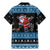 Happy Hockeyday Christmas Family Matching Mermaid Dress and Hawaiian Shirt Xmas Holiday Patterns - Wonder Print Shop