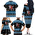 Happy Hockeyday Christmas Family Matching Off The Shoulder Long Sleeve Dress and Hawaiian Shirt Xmas Holiday Patterns - Wonder Print Shop