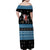 Happy Hockeyday Christmas Family Matching Off Shoulder Maxi Dress and Hawaiian Shirt Xmas Holiday Patterns - Wonder Print Shop