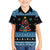 Happy Hockeyday Christmas Family Matching Puletasi and Hawaiian Shirt Xmas Holiday Patterns - Wonder Print Shop