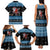 Happy Hockeyday Christmas Family Matching Tank Maxi Dress and Hawaiian Shirt Xmas Holiday Patterns - Wonder Print Shop