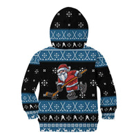 Happy Hockeyday Christmas Kid Hoodie Xmas Holiday Patterns - Wonder Print Shop