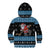 Happy Hockeyday Christmas Kid Hoodie Xmas Holiday Patterns - Wonder Print Shop