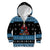Happy Hockeyday Christmas Kid Hoodie Xmas Holiday Patterns - Wonder Print Shop