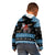 Happy Hockeyday Christmas Kid Hoodie Xmas Holiday Patterns - Wonder Print Shop