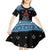 Happy Hockeyday Christmas Kid Short Sleeve Dress Xmas Holiday Patterns - Wonder Print Shop