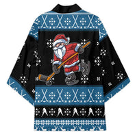Happy Hockeyday Christmas Kimono Xmas Holiday Patterns - Wonder Print Shop
