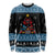Happy Hockeyday Christmas Long Sleeve Shirt Xmas Holiday Patterns - Wonder Print Shop