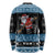 Happy Hockeyday Christmas Long Sleeve Shirt Xmas Holiday Patterns - Wonder Print Shop