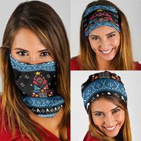 Happy Hockeyday Christmas Neck Gaiter Xmas Holiday Patterns - Wonder Print Shop