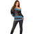 Happy Hockeyday Christmas Off Shoulder Sweater Xmas Holiday Patterns - Wonder Print Shop