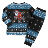 Happy Hockeyday Christmas Pajama Set Xmas Holiday Patterns - Wonder Print Shop