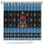 Happy Hockeyday Christmas Shower Curtain Xmas Holiday Patterns - Wonder Print Shop