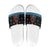 Happy Hockeyday Christmas Slide Sandals Xmas Holiday Patterns - Wonder Print Shop