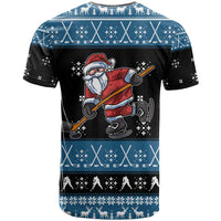 Happy Hockeyday Christmas T Shirt Xmas Holiday Patterns - Wonder Print Shop