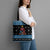Happy Hockeyday Christmas Tote Bag Xmas Holiday Patterns - Wonder Print Shop