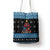 Happy Hockeyday Christmas Tote Bag Xmas Holiday Patterns - Wonder Print Shop
