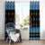 Happy Hockeyday Christmas Window Curtain Xmas Holiday Patterns - Wonder Print Shop