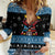 Happy Hockeyday Christmas Women Casual Shirt Xmas Holiday Patterns - Wonder Print Shop