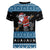 Happy Hockeyday Christmas Women V-Neck T-Shirt Xmas Holiday Patterns - Wonder Print Shop