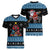 Happy Hockeyday Christmas Women V-Neck T-Shirt Xmas Holiday Patterns - Wonder Print Shop
