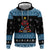 Happy Hockeyday Christmas Zip Hoodie Xmas Holiday Patterns - Wonder Print Shop