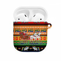 Happy Holigays Christmas AirPods Case Xmas Holiday Patterns - Wonder Print Shop