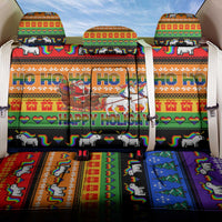 Happy Holigays Christmas Back Car Seat Cover Xmas Holiday Patterns - Wonder Print Shop