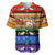 Happy Holigays Christmas Baseball Jersey Xmas Holiday Patterns - Wonder Print Shop